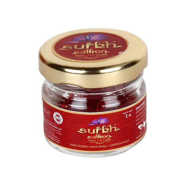 Surkh Saffron - 1 Gram - Premium Pack - 100% Pure I Natural I Untouched Grade 1 Saffron / Kesar - Image 5