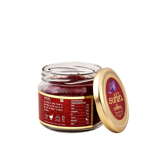 Surkh Saffron - 25 Gram - Premium Pack - 100% Pure I Natural I Untouched Grade 1 Saffron / Kesar - Image 5