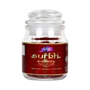 Surkh Saffron - 10 Grams - Premium Pack - 100% Pure I Natural I Untouched Grade 1 Saffron / Kesar