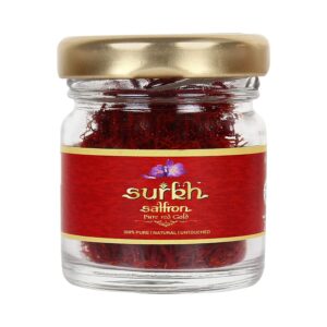 Surkh Saffron - 2 Grams - Premium Pack - 100% Pure I Natural I Untouched Grade 1 Saffron / Kesar