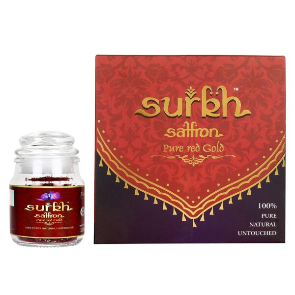 Surkh Saffron - 10 Grams - Premium Pack - 100% Pure I Natural I Untouched Grade 1 Saffron / Kesar - Image 5