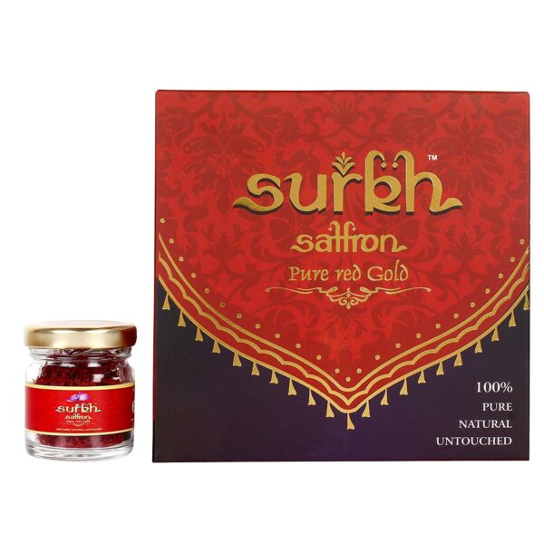 Surkh Saffron - 2 Grams - Premium Pack - 100% Pure I Natural I Untouched Grade 1 Saffron / Kesar - Image 5