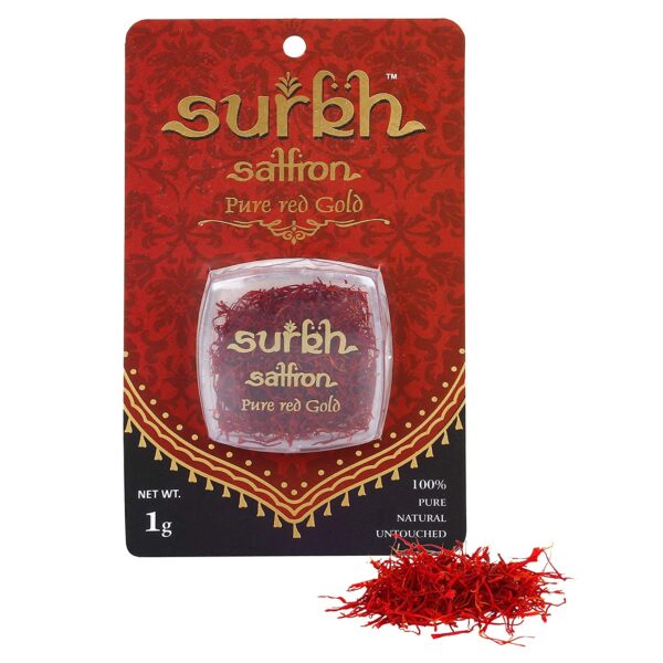 Surkh Saffron - 1 Gram - 100% Pure I Natural I Untouched Premium Grade 1 Saffron / Kesar - Image 6