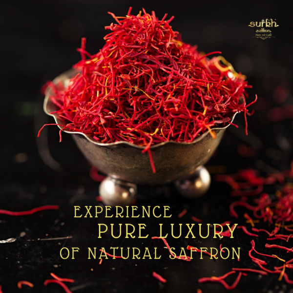 Surkh Saffron Premium 100% Pure Natural Untouched Grade 1 Saffron Kesar (50 Gm) - Image 4